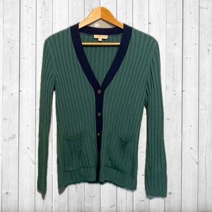 ‼️Tory Burch Teal & Navy Sweater Cardigan